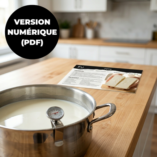 Fiche recette numérique - Fromage Feta